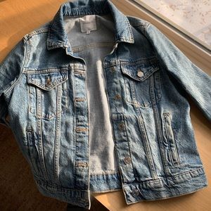 Dynamite cropped denim jacket